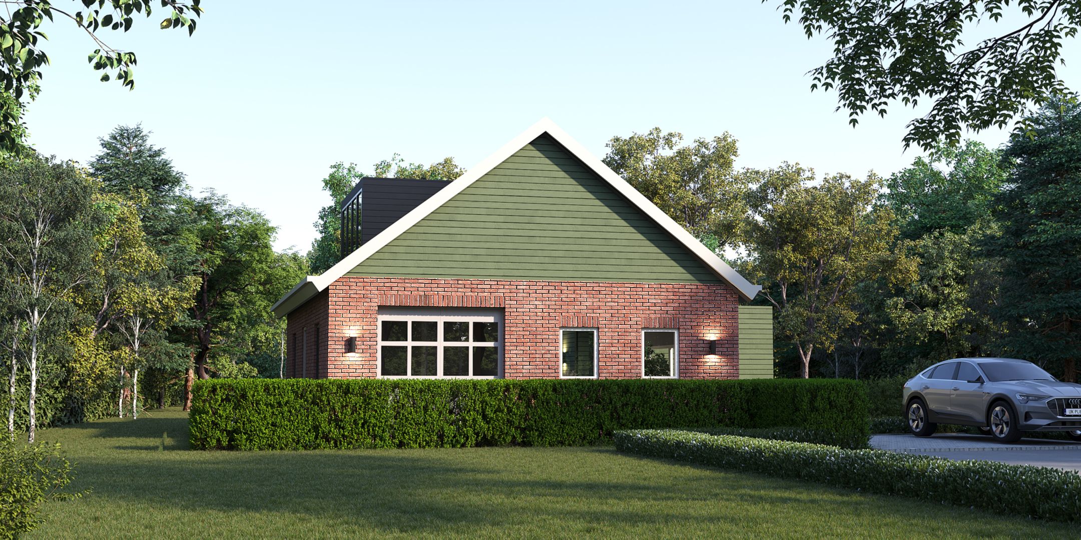 Kampsestraat 3A - kavel overzicht