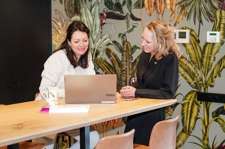 Een promotiefoto voor op kantoor