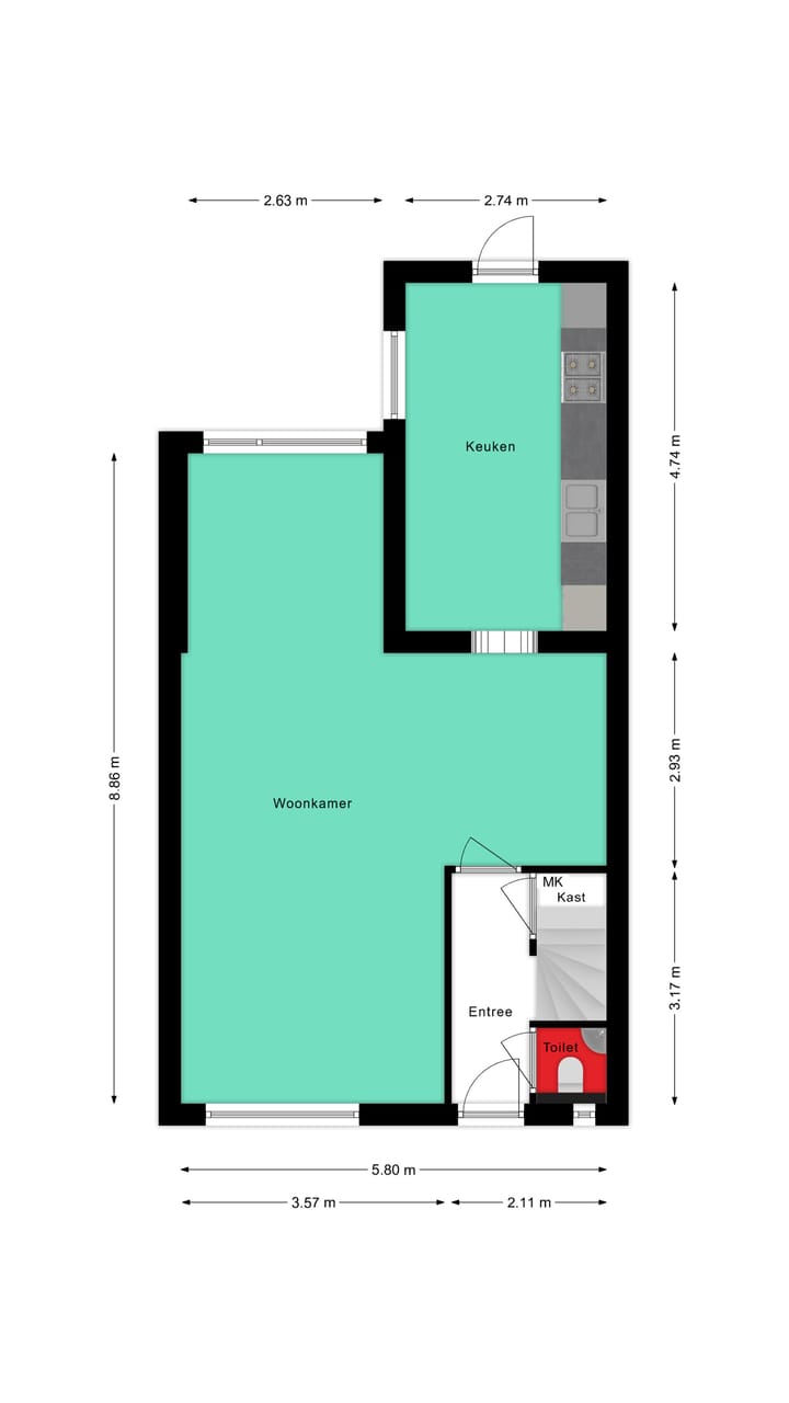 Foto 33 van Iman van den Boschstraat 17