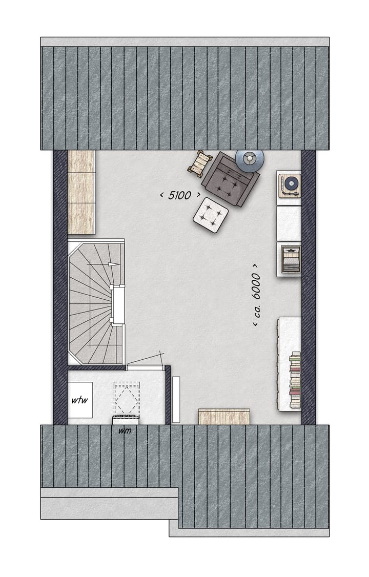 Photo 6 of Tussenwoning (Bouwnr. 214)