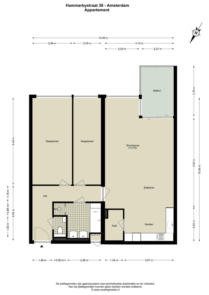 Foto 25 van Hammarbystraat 36