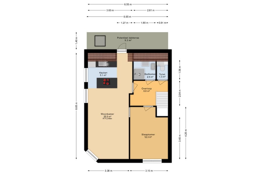 Foto 38 van Groningerstraat 13-B