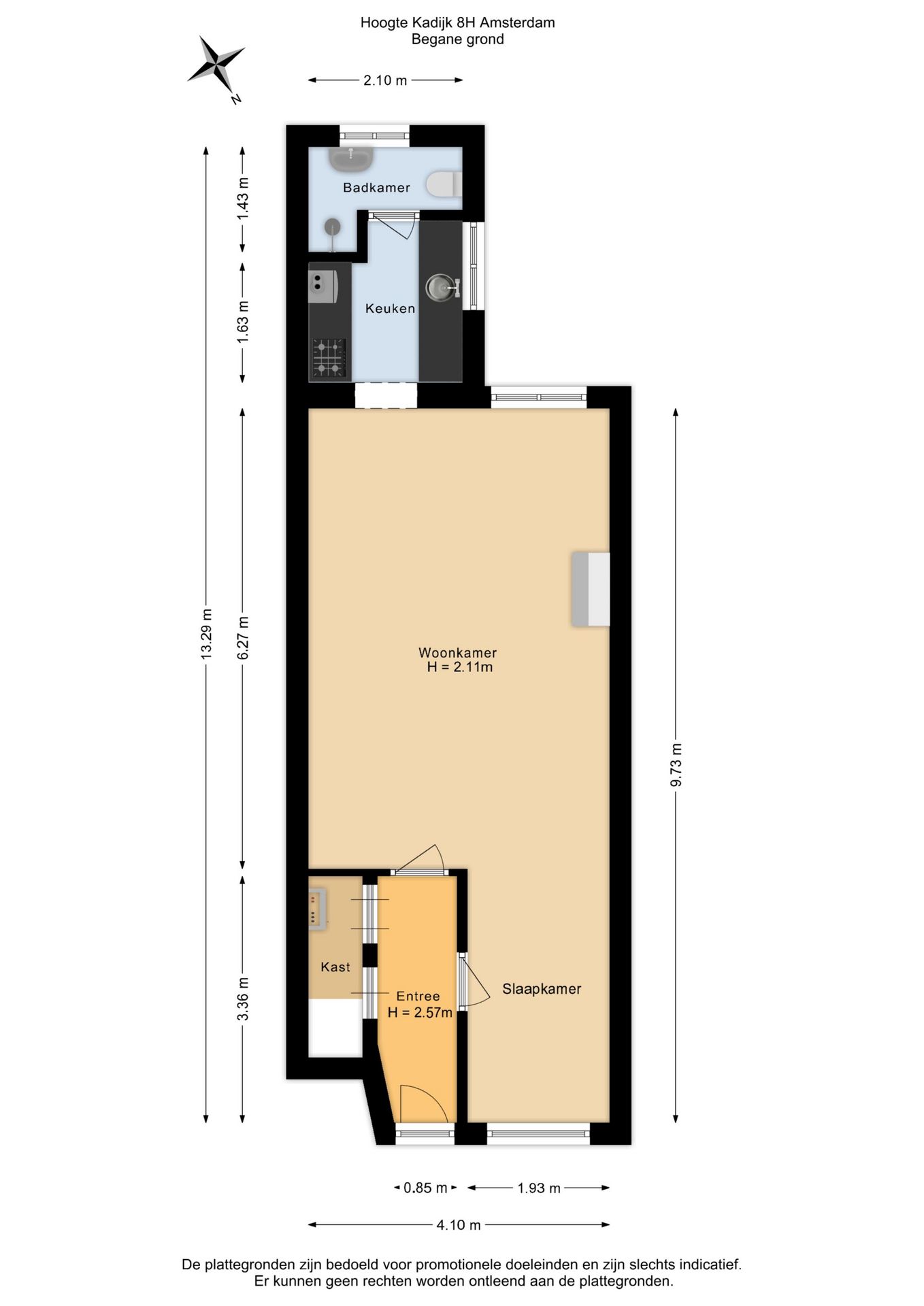 Foto 30 van Hoogte Kadijk 8-H