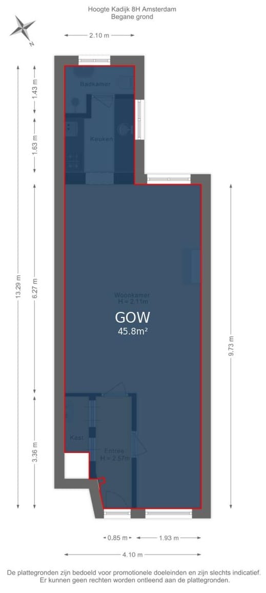 Foto 31 van Hoogte Kadijk 8-H