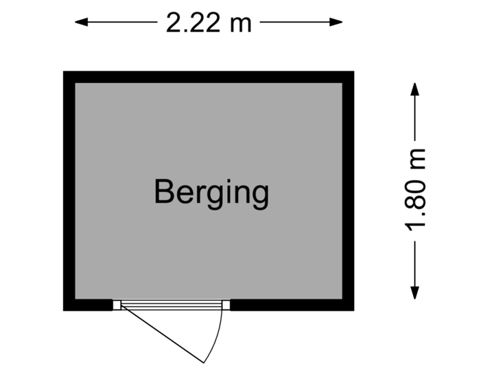 Berging , Begane grond