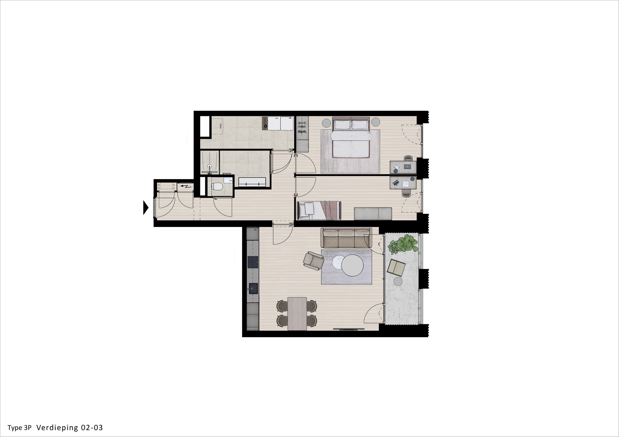 SPOT Amsterdam | Scarlet (Bouwnr. D.03.08), Amsterdam, 1101DA, Noord-Holland, Nederland
