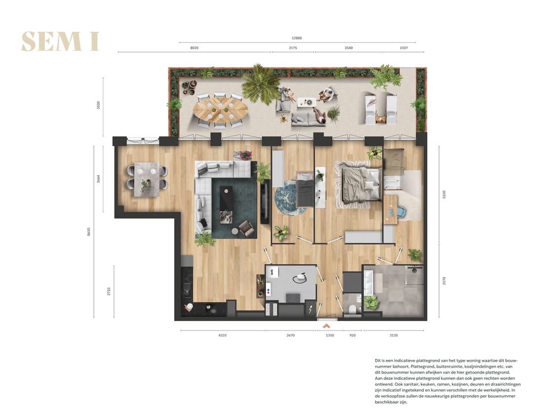 Photo 1 of 4-kamerappartement (Bouwnr. 3.19)