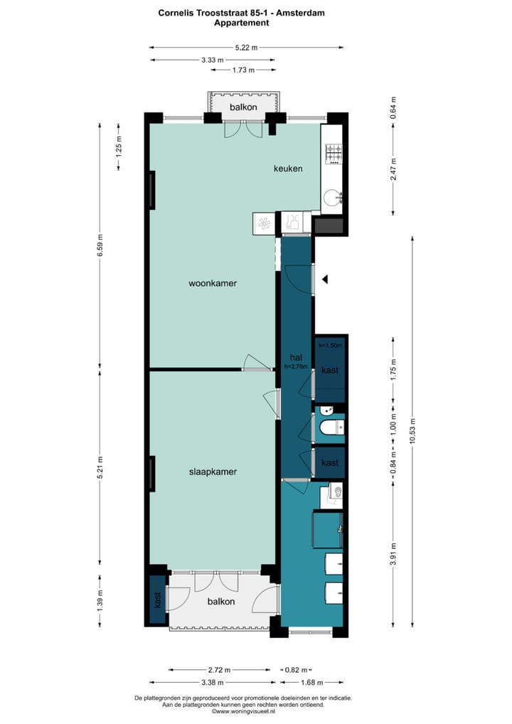 Foto 43 van Cornelis Trooststraat 85-1