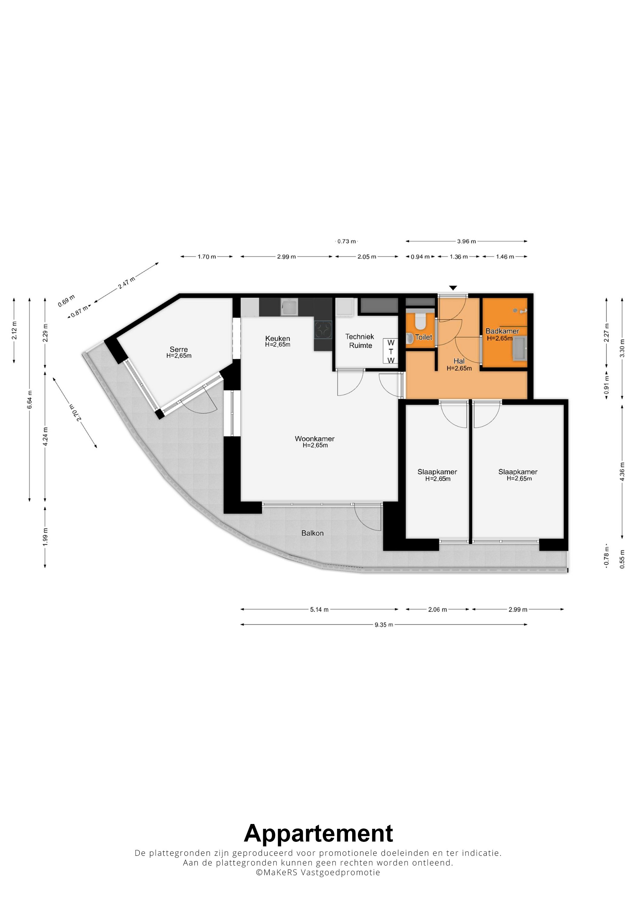 Foto 21 van President Rooseveltlaan 18-B03