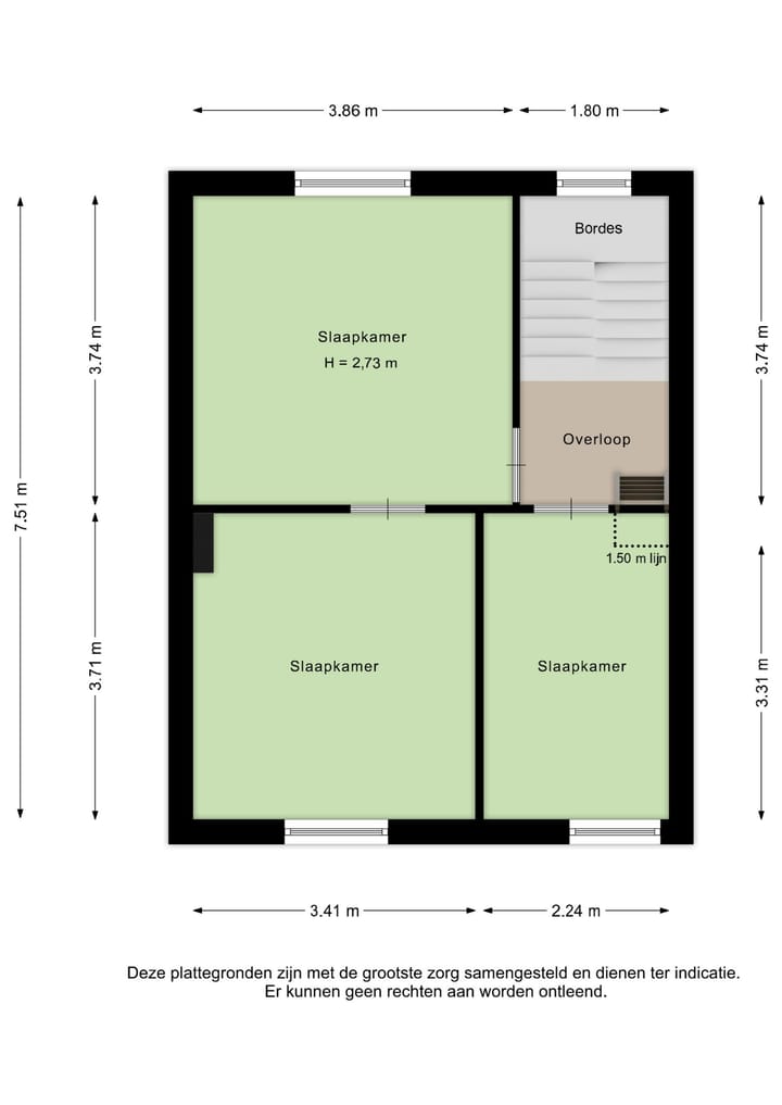 Foto 32 van Bornerweg 18
