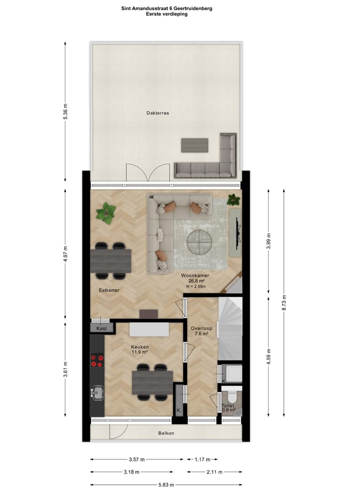 Foto 43 van St. Amandusstraat 6