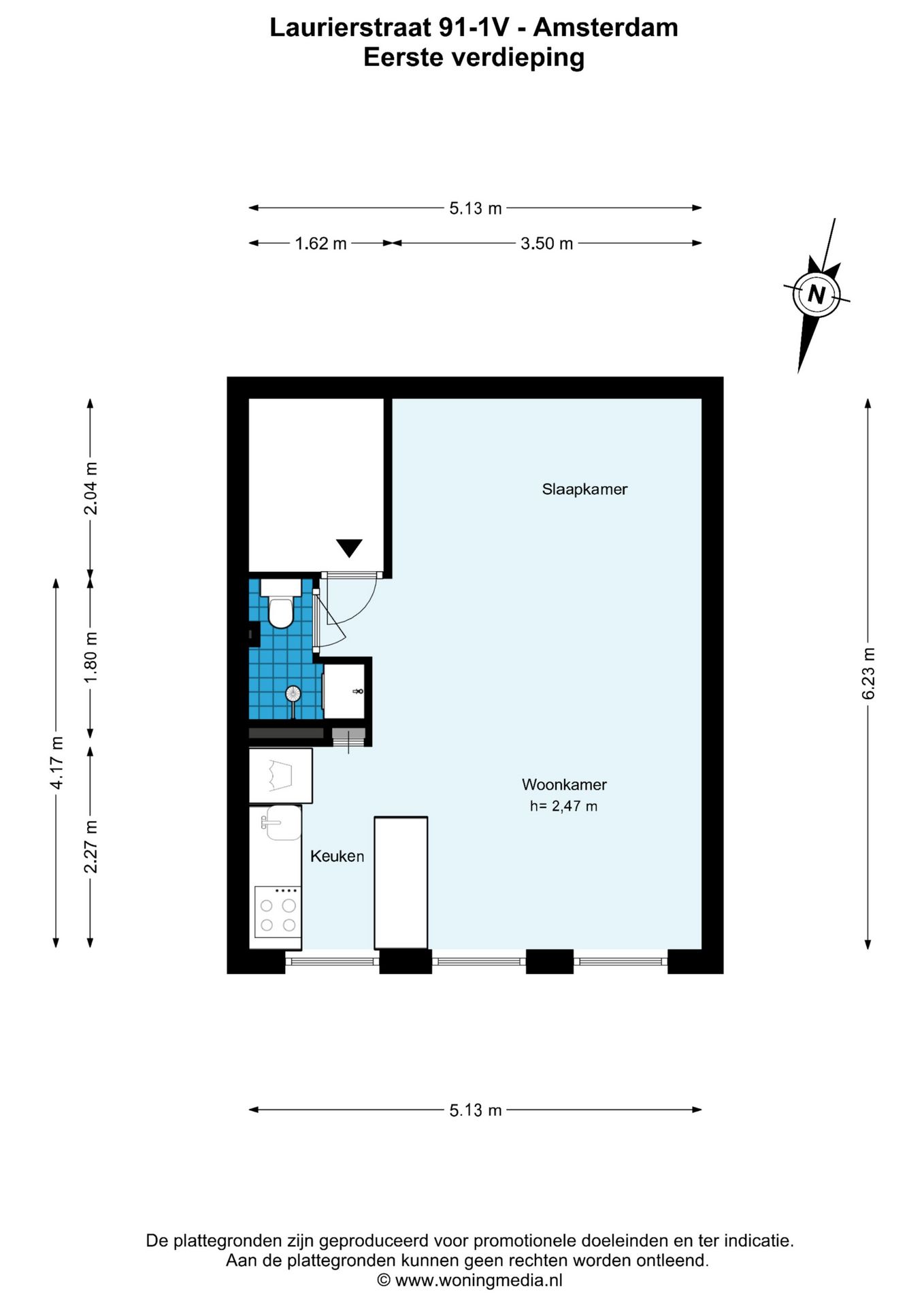 Foto 14 van Laurierstraat 91-1V