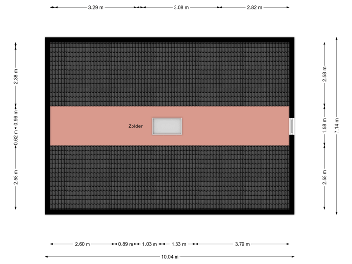 Duinweg Midsland 108 - Zolderverdieping