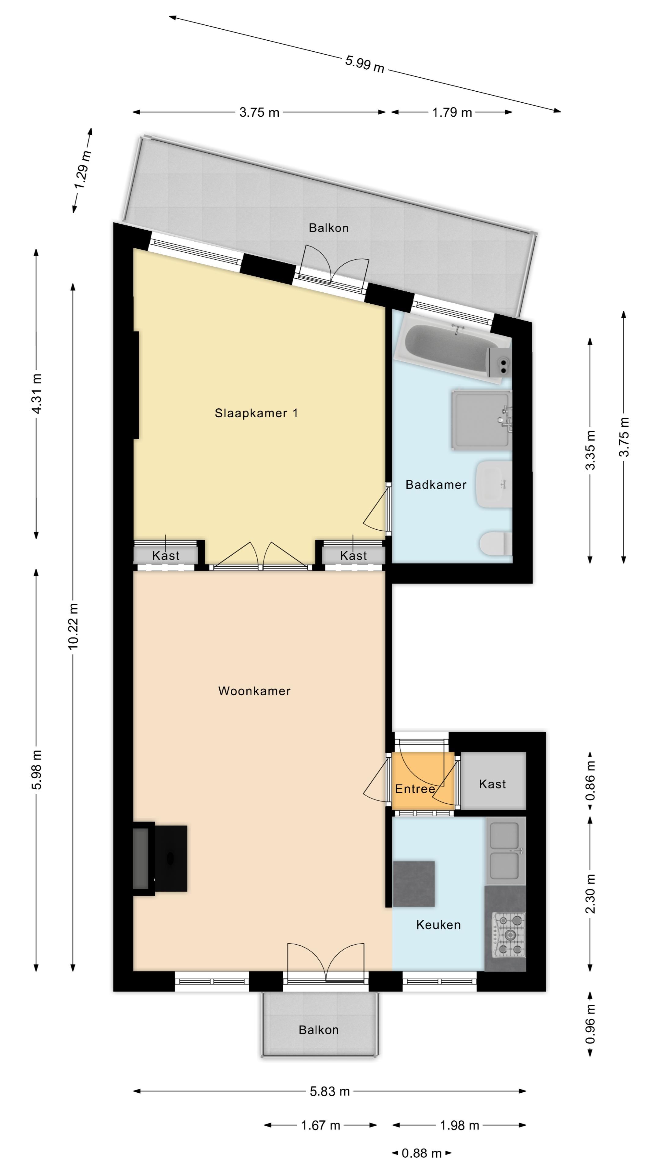 Foto 51 van Alexanderkade 14-C