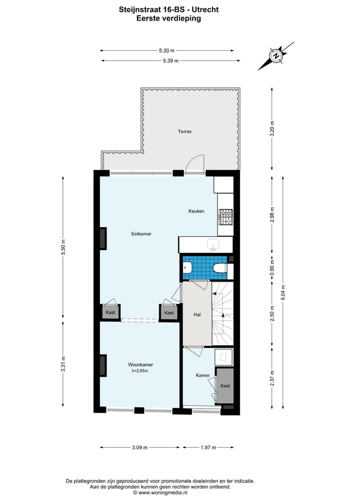Foto 32 van Steijnstraat 16-BS
