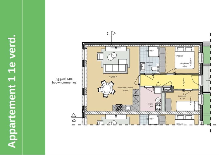 Foto 1 van Plan Lindepoort (Bouwnr. 1)