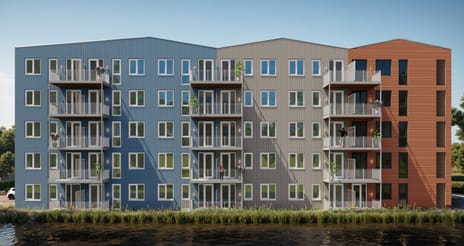 Foto van Tussenappartement Galerijflat