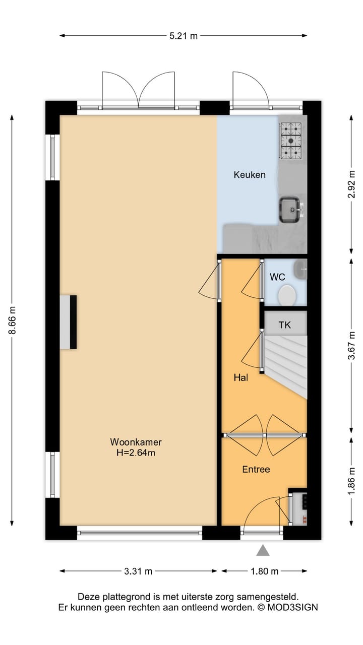 Foto 35 van Trompstraat 24