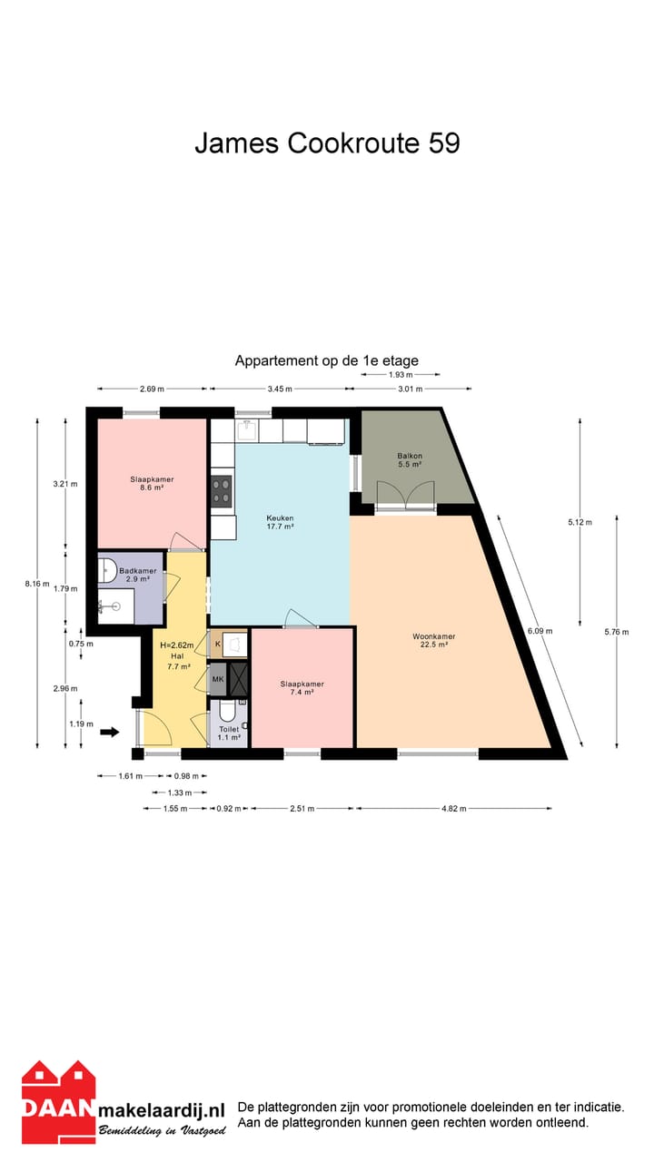 Foto 39 van James Cookroute 59