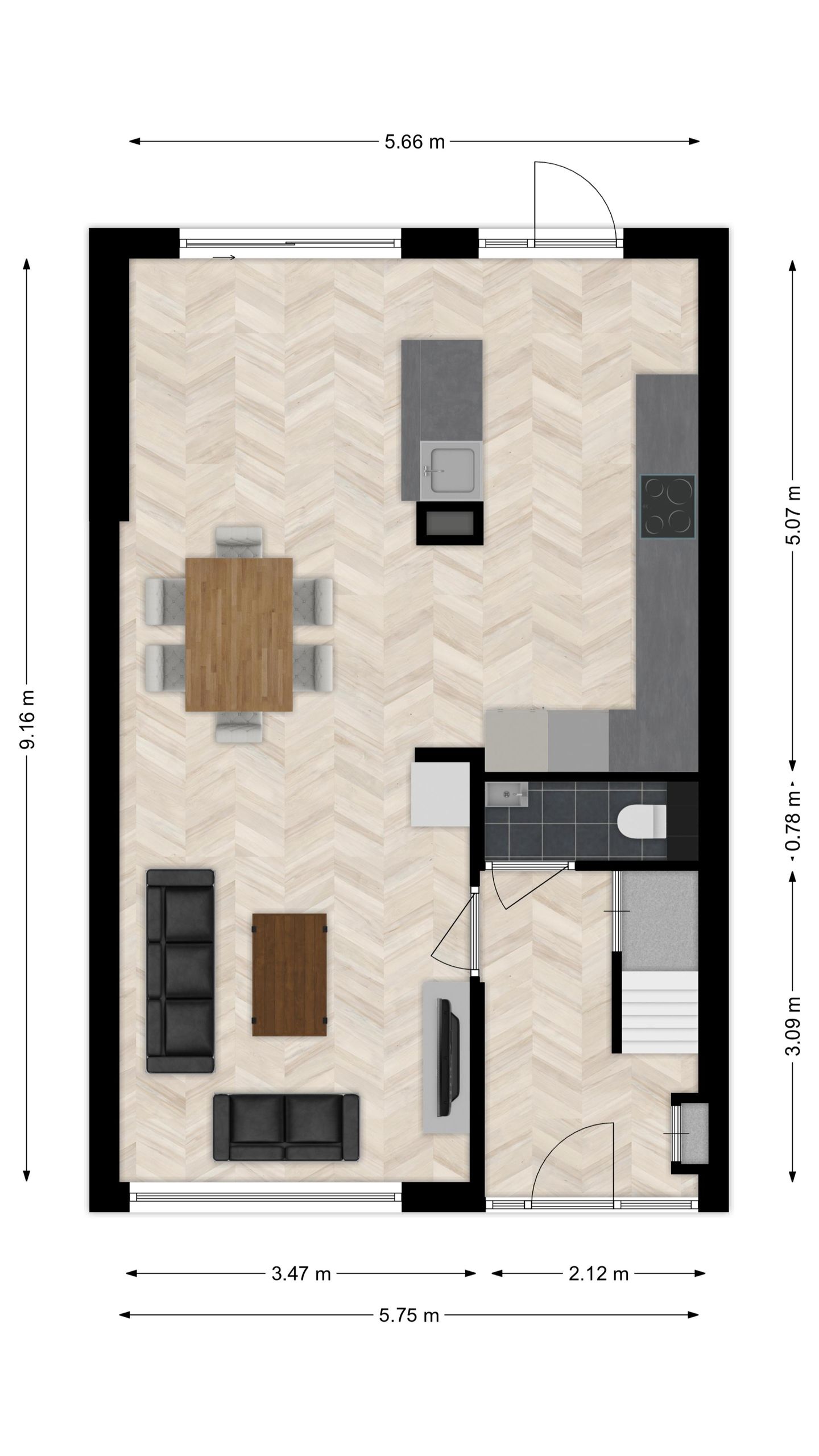 Foto 55 van Johan de Wittstraat 48