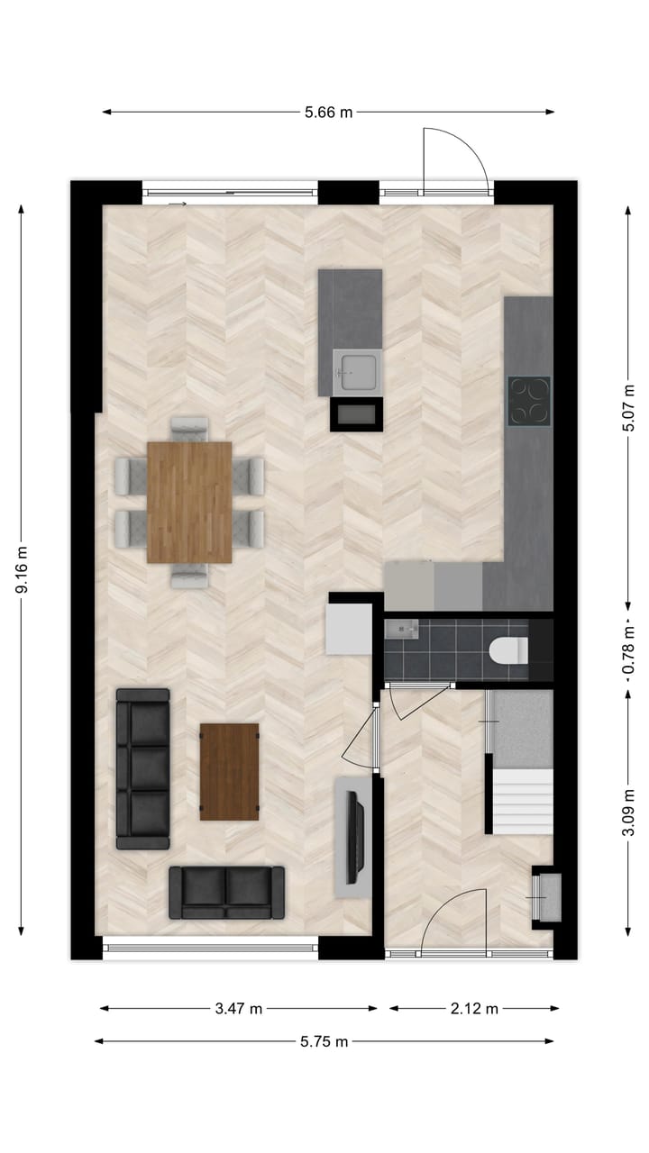 Foto 55 van Johan de Wittstraat 48