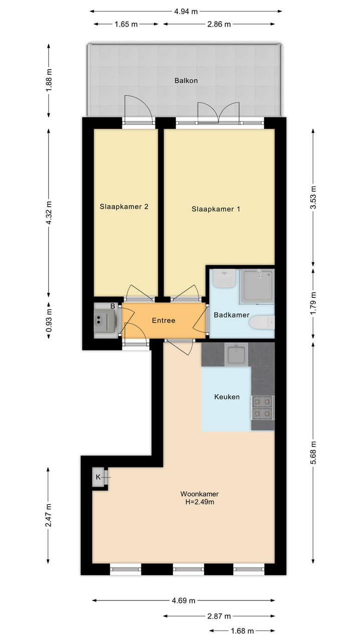 Foto 21 van Kinkerstraat 366-2