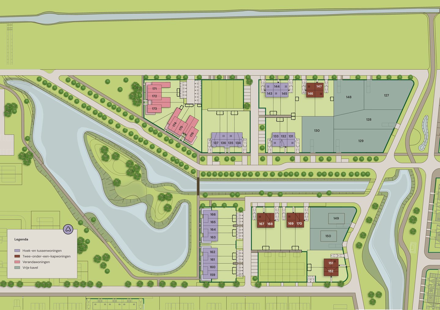 Foto 4 van Vrije kavel NoorderHorizon te Zuidhorn (Bouwnr. 130)