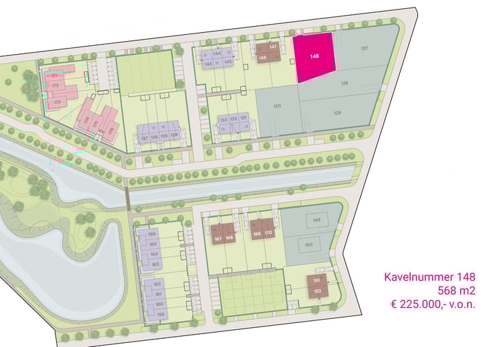 Foto 5 van Vrije kavel NoorderHorizon te Zuidhorn (Bouwnr. 148)