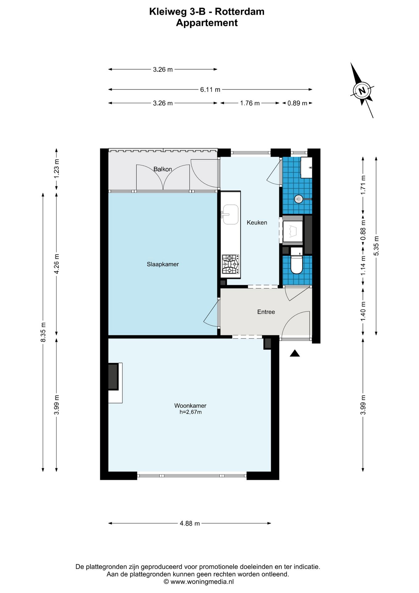 Foto 19 van Kleiweg 3-B