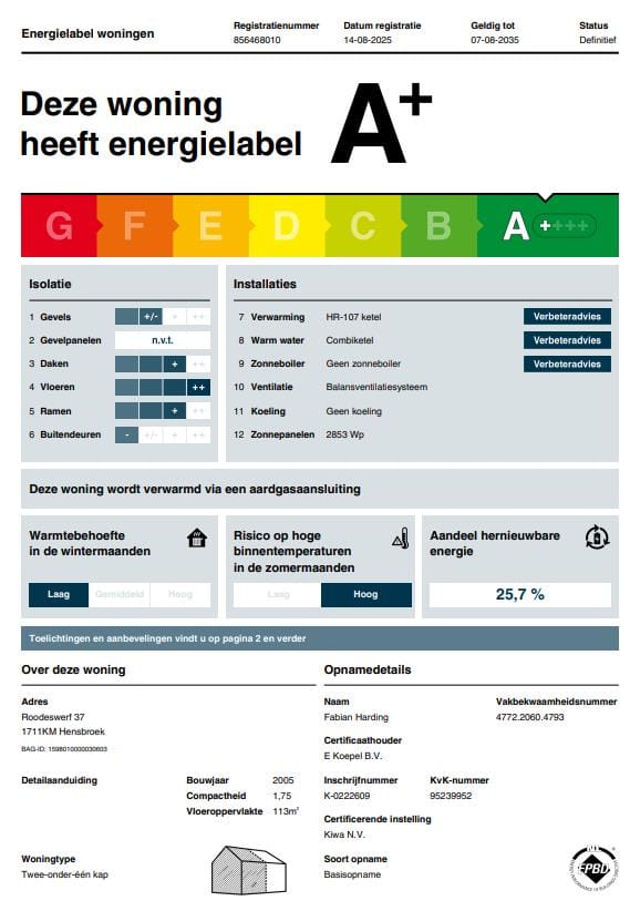 Foto 39 van Roodeswerf 37