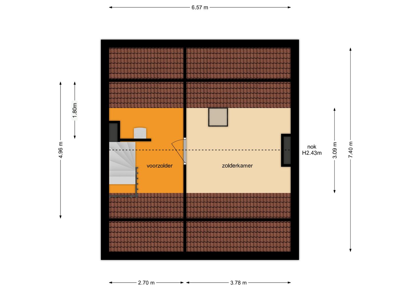 Foto 50 van van Schaikstraat 6-C