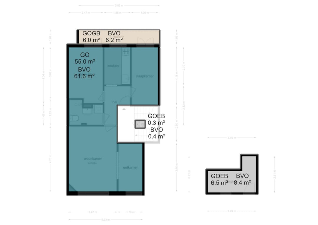 Foto 41 van Geuzenstraat 31-1