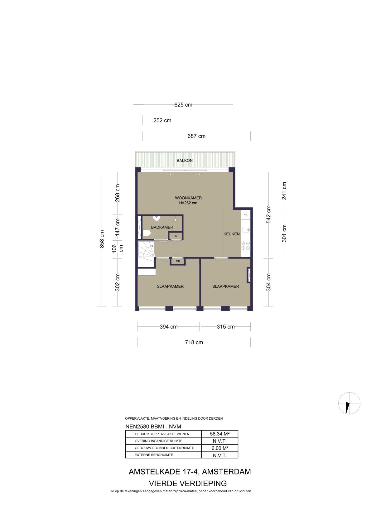 Foto 33 van Amstelkade 17-4