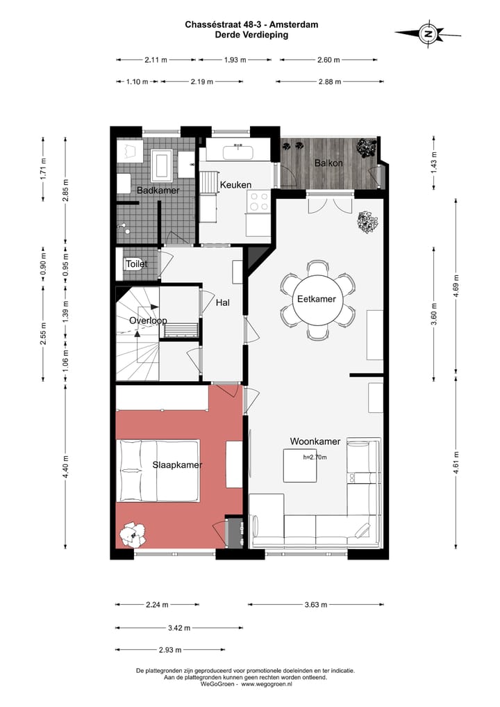 Photo 43 of Chasséstraat 48-3