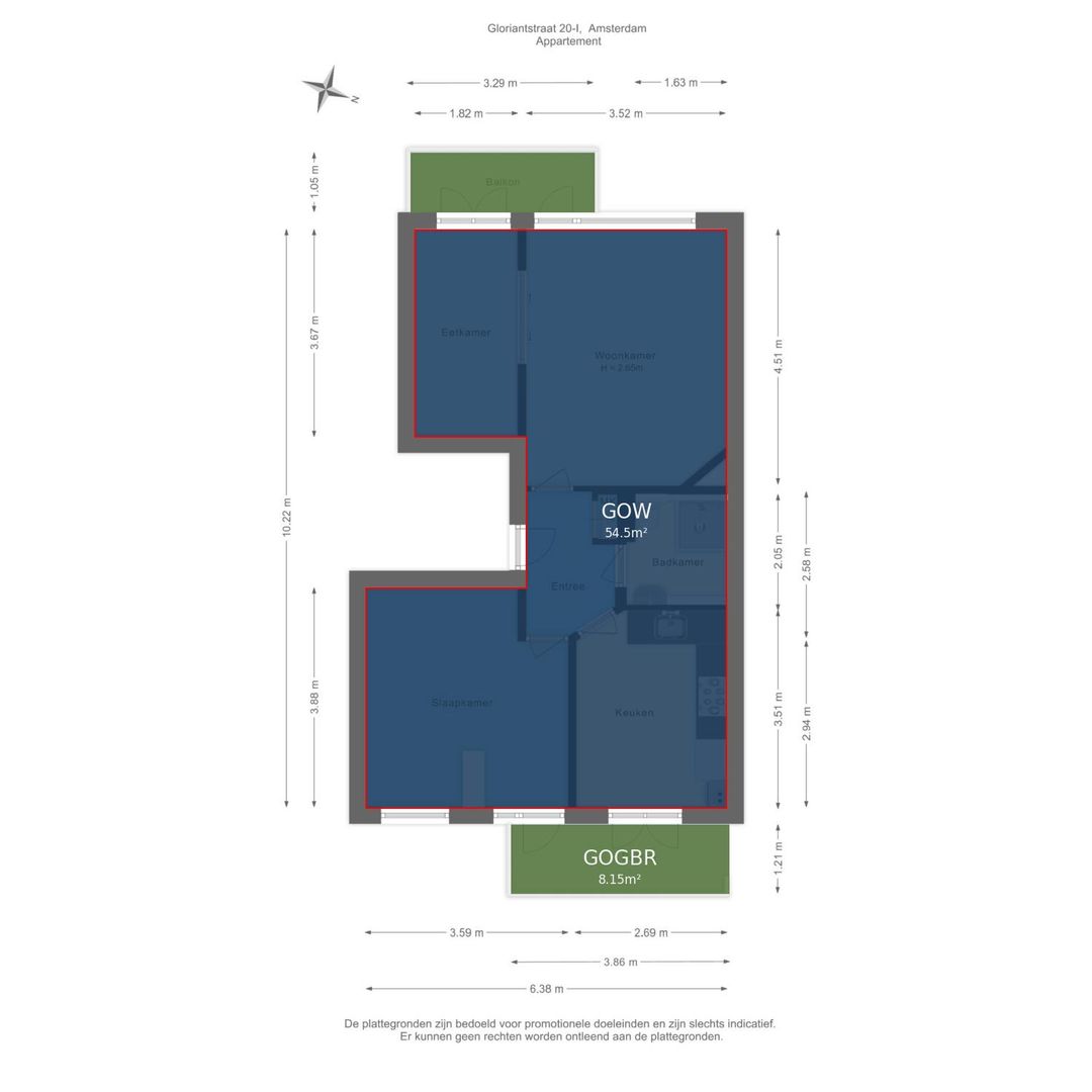 Foto 47 van Gloriantstraat 20-1