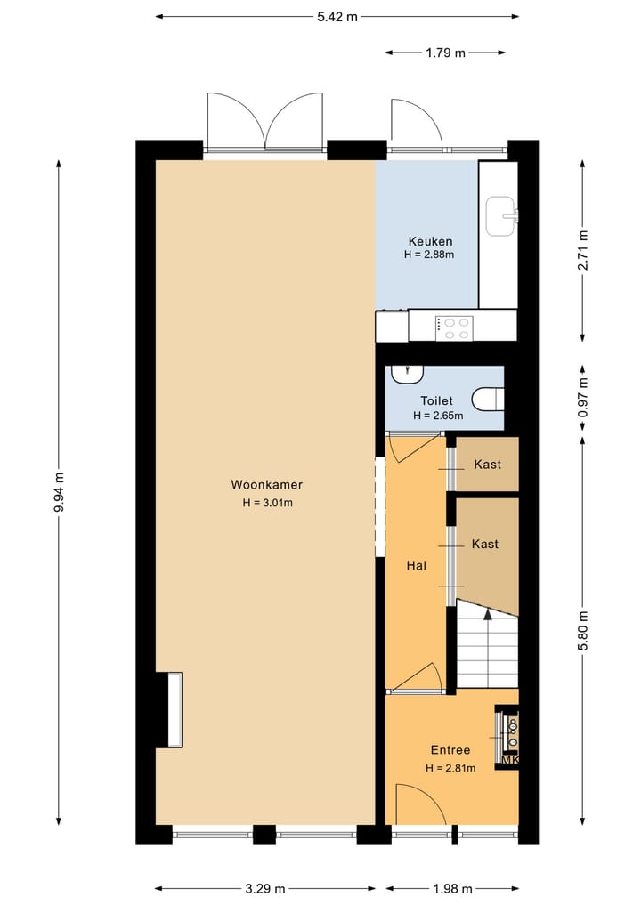 Foto 44 van Kamperstraat 3