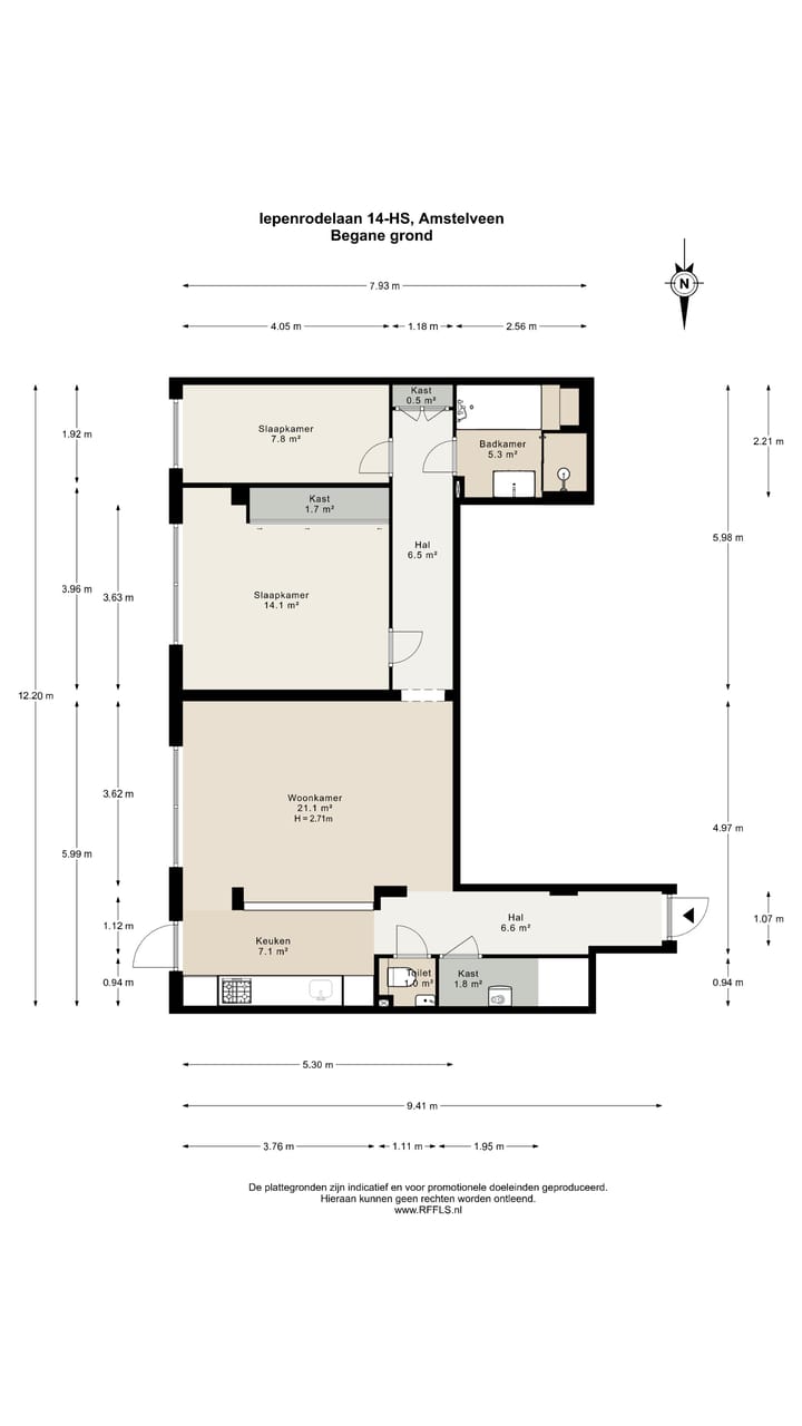 Foto 28 van Iepenrodelaan 14-HS