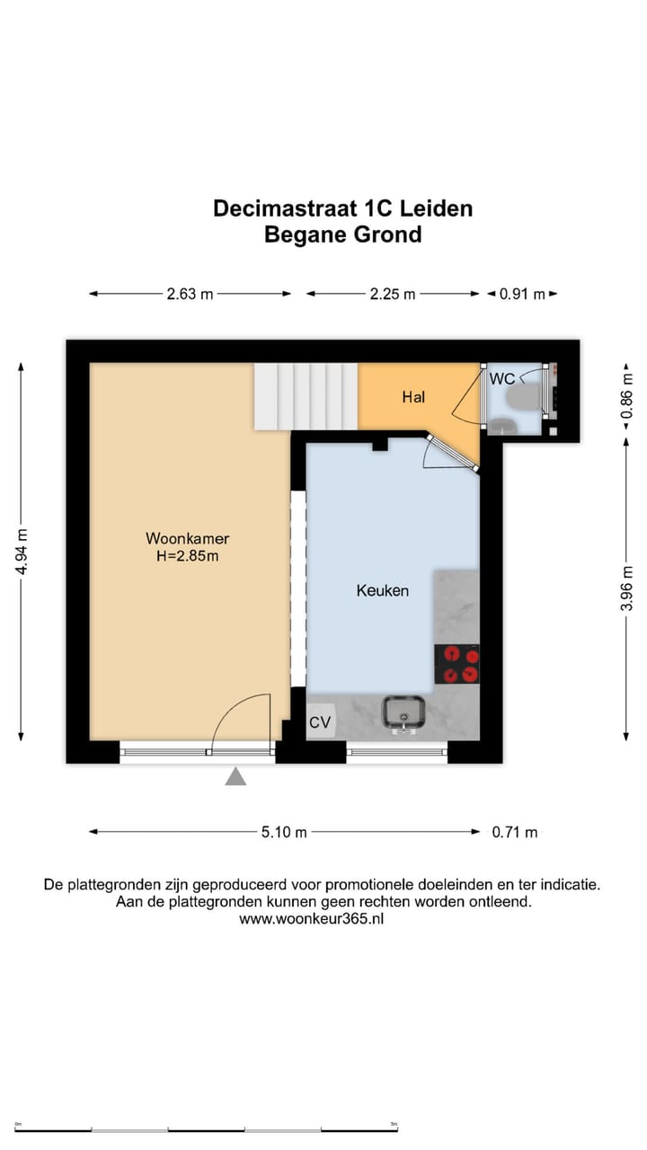 Foto 25 van Decimastraat 1-C