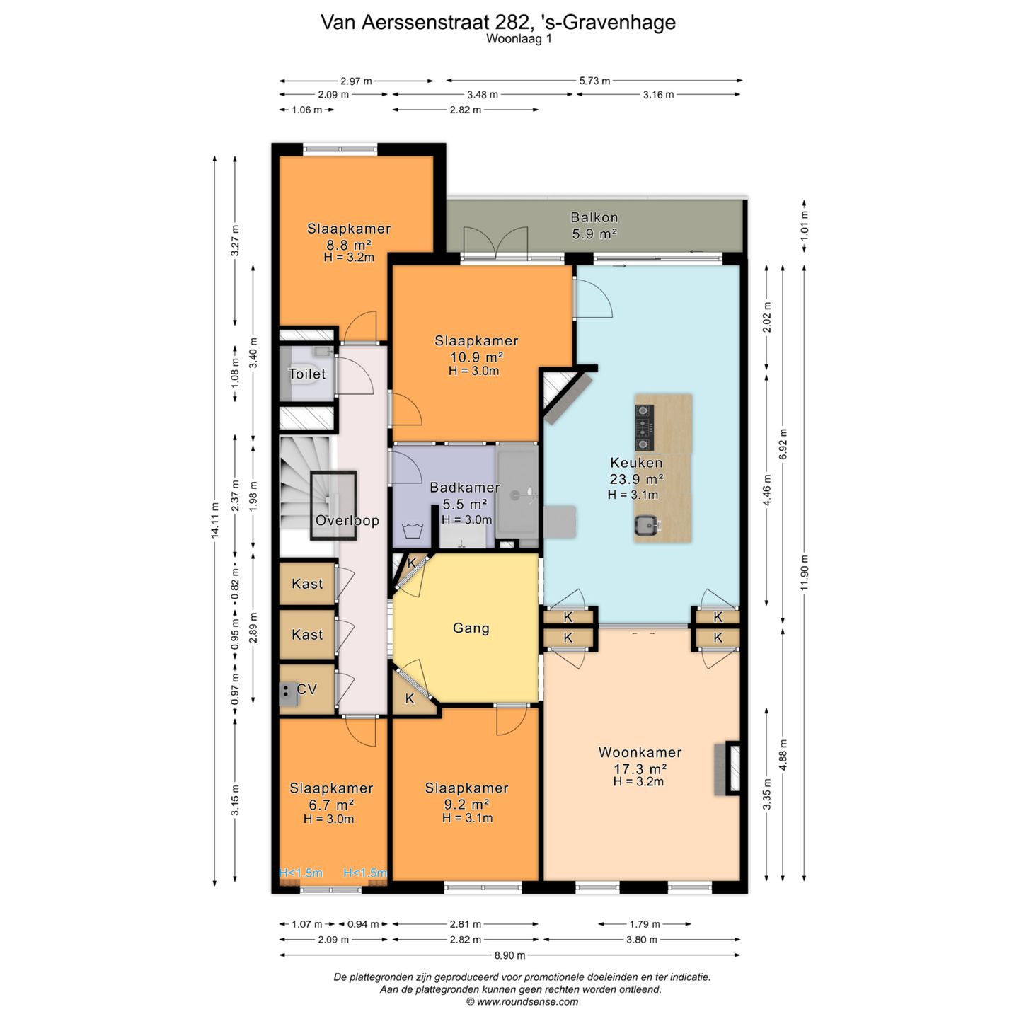 Foto 34 van Van Aerssenstraat 282
