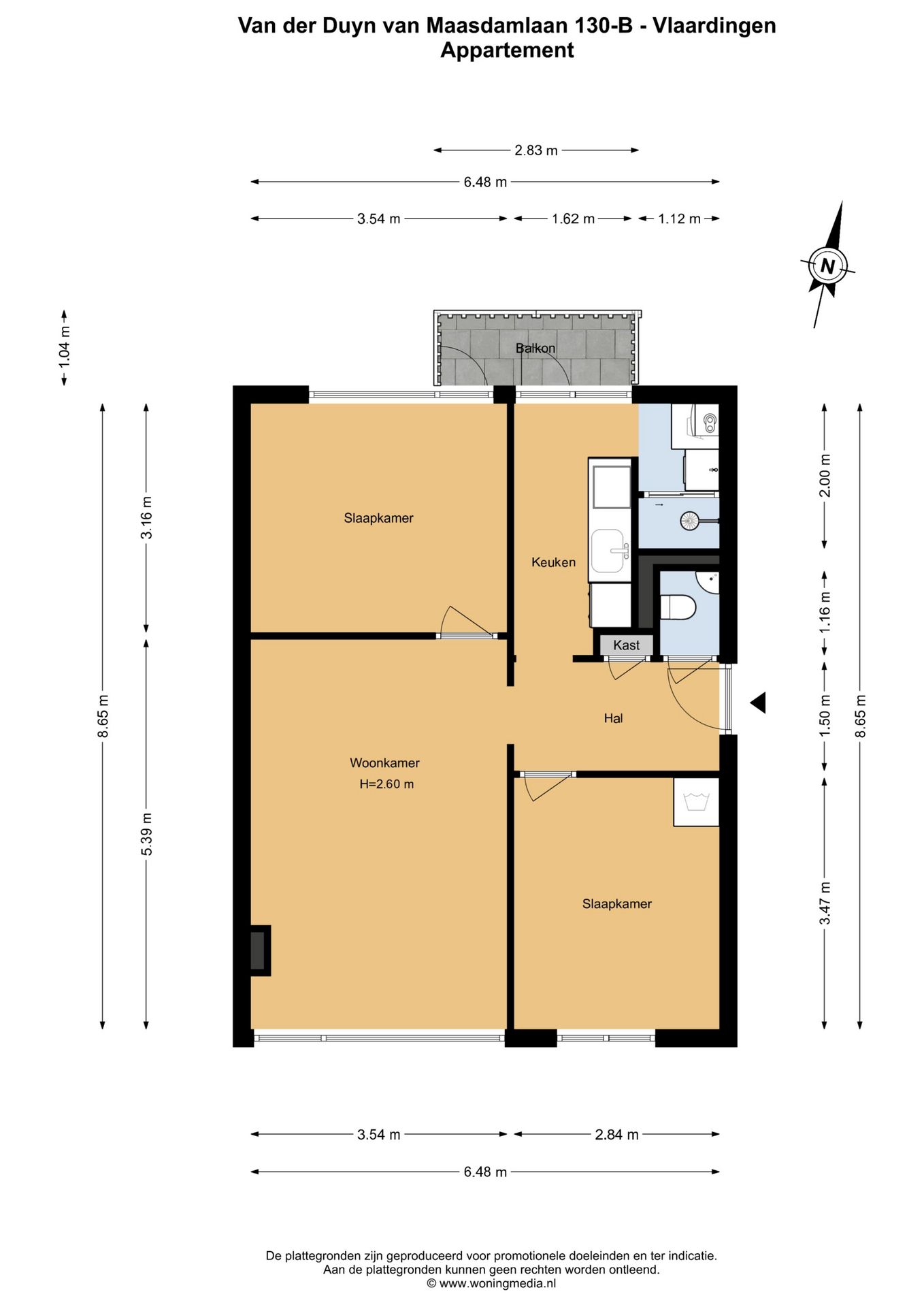 Foto 18 van van der Duyn van Maasdamlaan 130-B