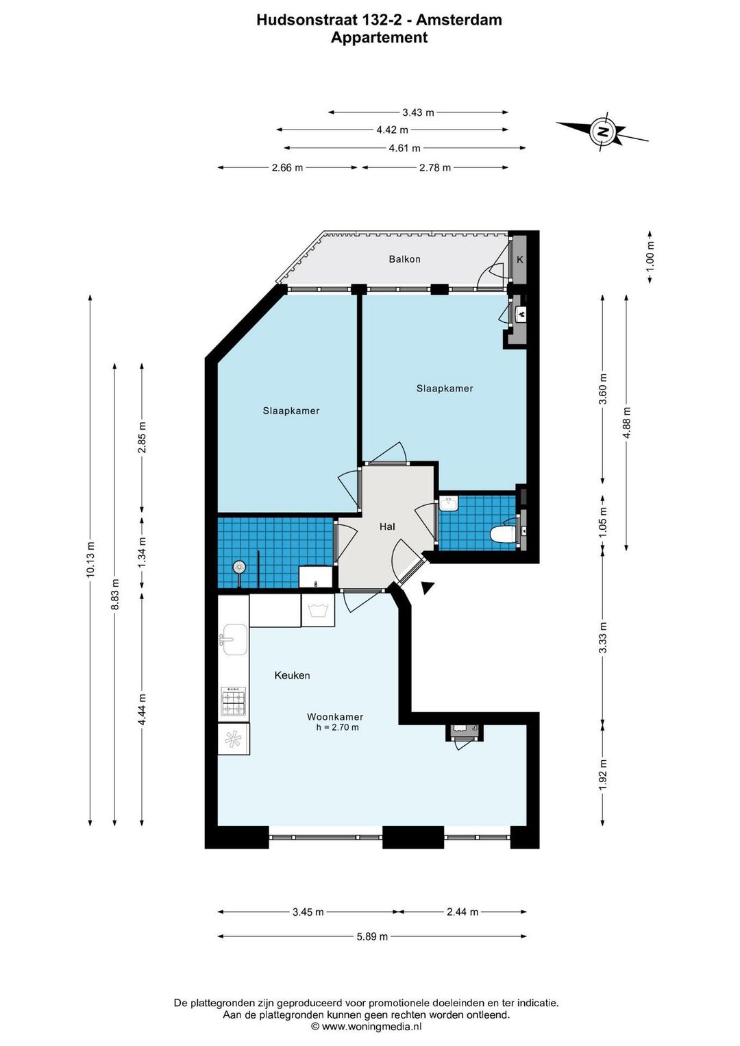 Foto 11 van Hudsonstraat 132-2