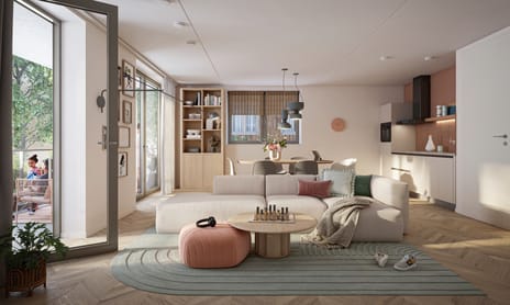 Image of 4-kamerappartement – type L Apartment with shared street entrance