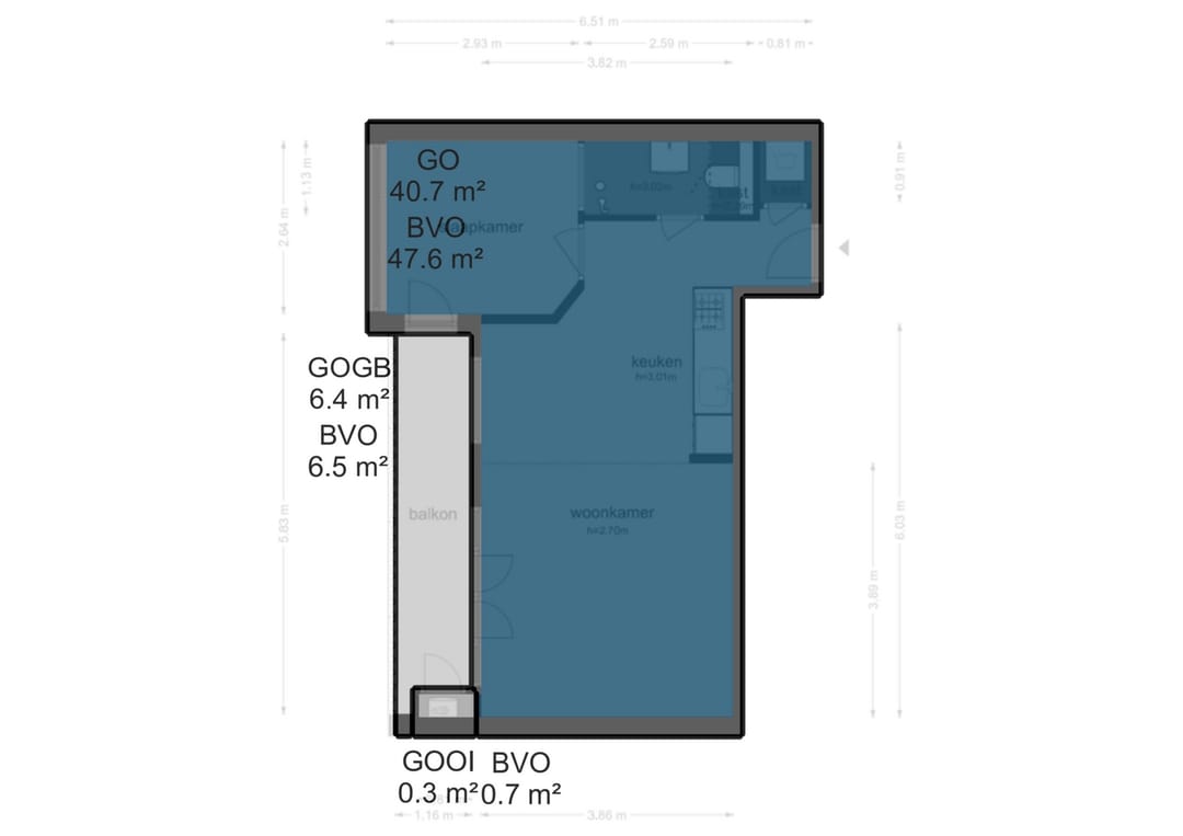 Foto 23 van Pretoriusstraat 56-3A