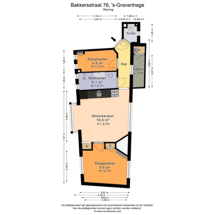 Foto 25 van Bakkersstraat 76