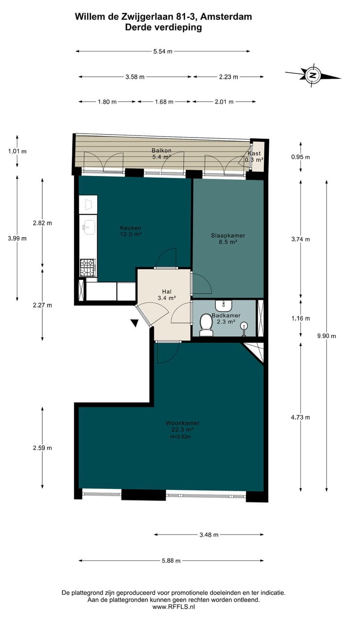Foto 29 van Willem de Zwijgerlaan 81-3