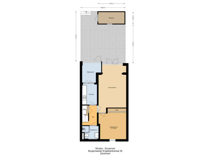 Situatie - Souterrain