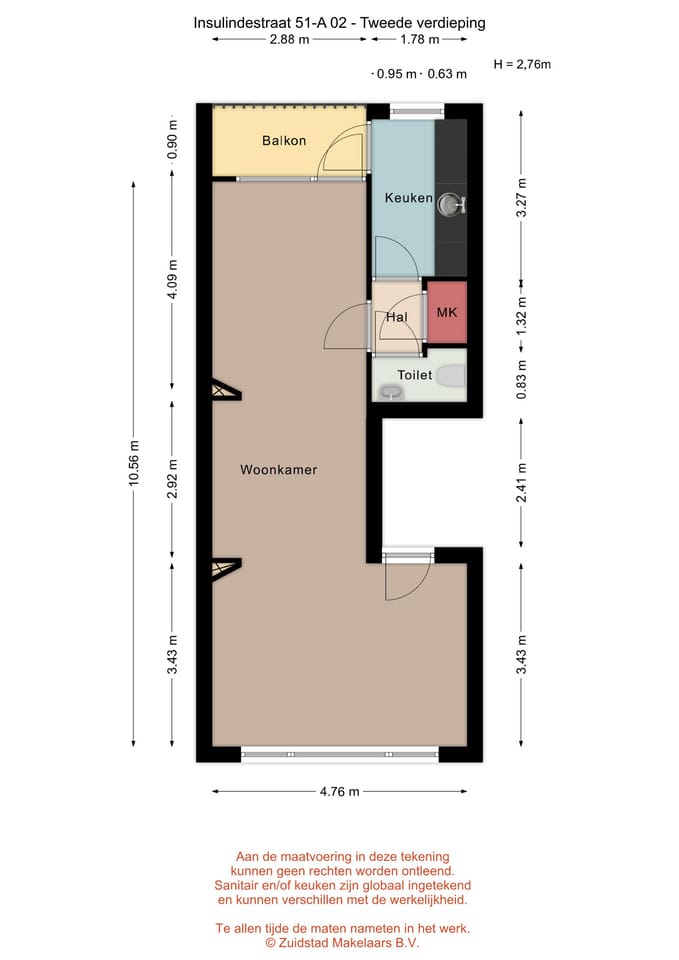 Foto 29 van Insulindestraat 51-A02