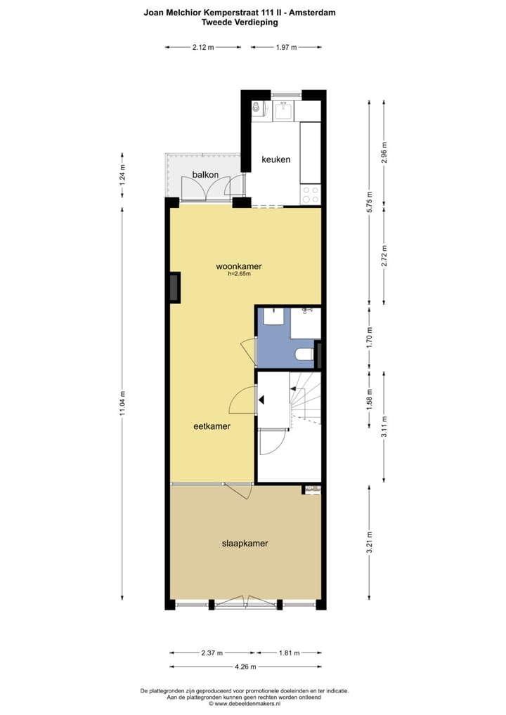 Foto 27 van Joan Melchior Kemperstraat 111-2