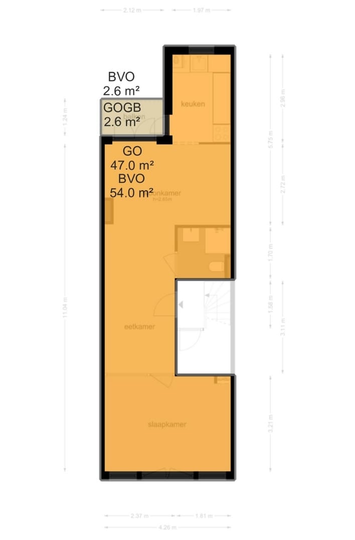 Foto 30 van Joan Melchior Kemperstraat 111-2