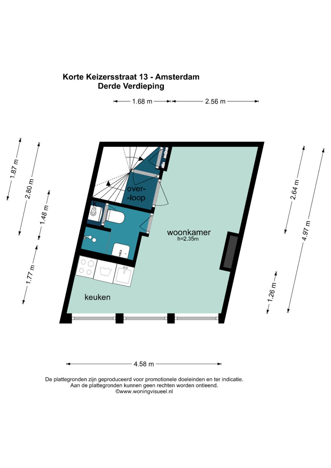 Photo 33 of Korte Keizersstraat 13-A
